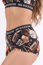 The Big Rock Star | Shinesty X Nickelback Guitar Boyshort Underwear with Waistband - Shinesty