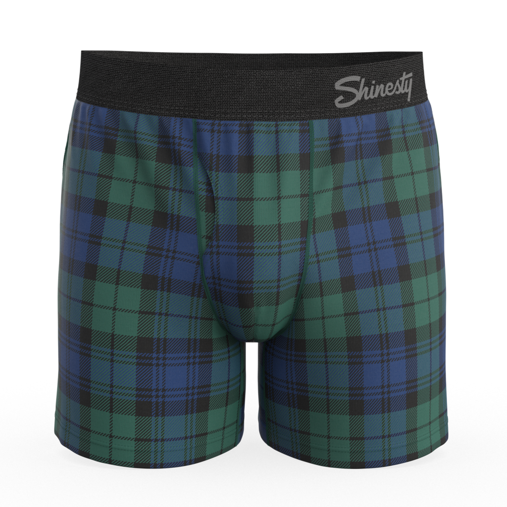 The Black Watch | Tartan Plaid Boxers - Shinesty