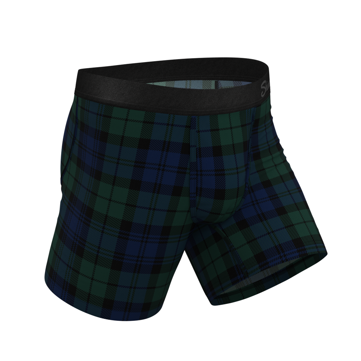 The Black Watch | Tartan Plaid Ball Hammock® Pouch Underwear - Shinesty
