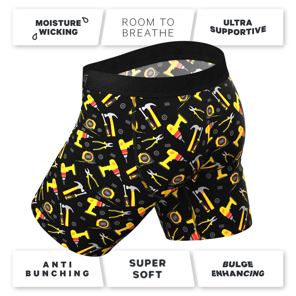 The Dad's Essentials Pack | Long Leg Ball Hammock® Pouch Underwear With Fly 3 Pack - Shinesty