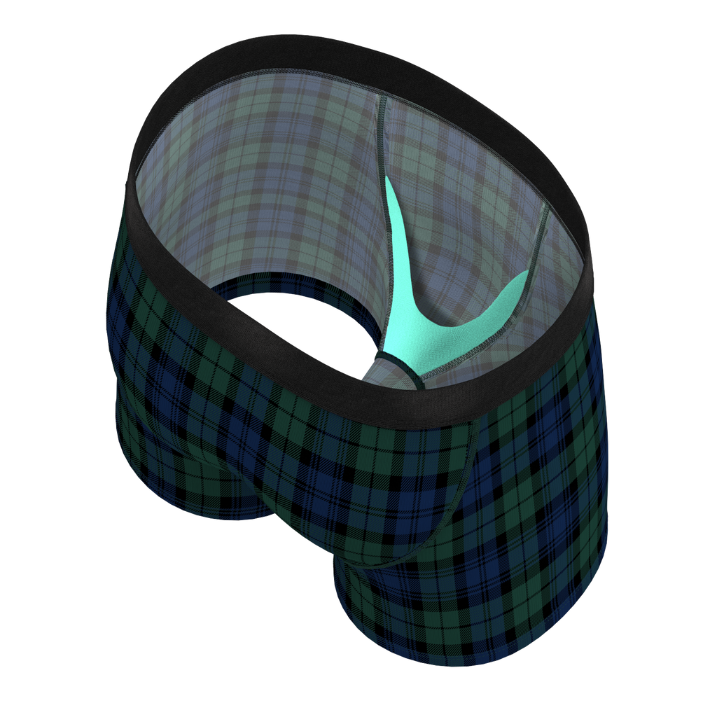 The Black Watch | Tartan Plaid Youth Boxer Briefs - Shinesty