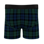 The Black Watch | Tartan Plaid Youth Boxer Briefs - Shinesty