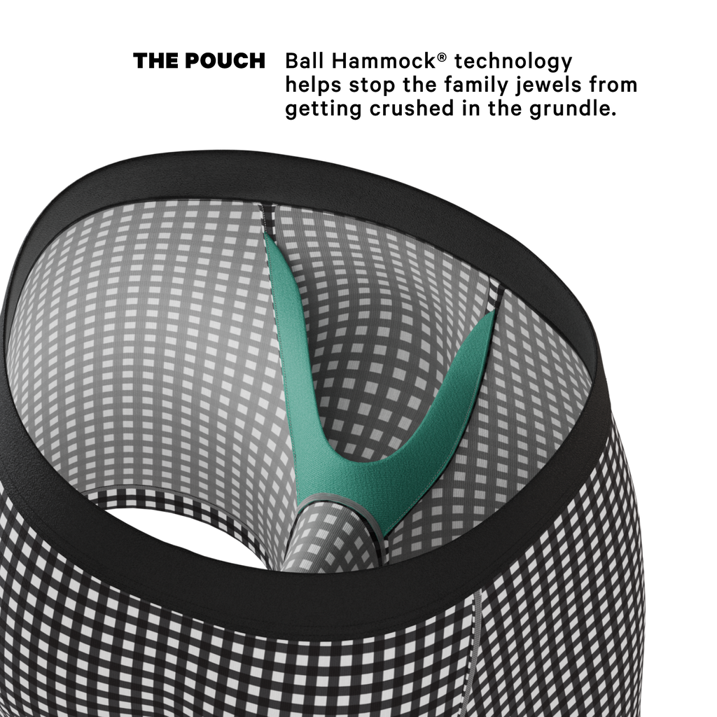 The Blackberry Bramble | Window Pane Ball Hammock® Pouch Underwear - Shinesty