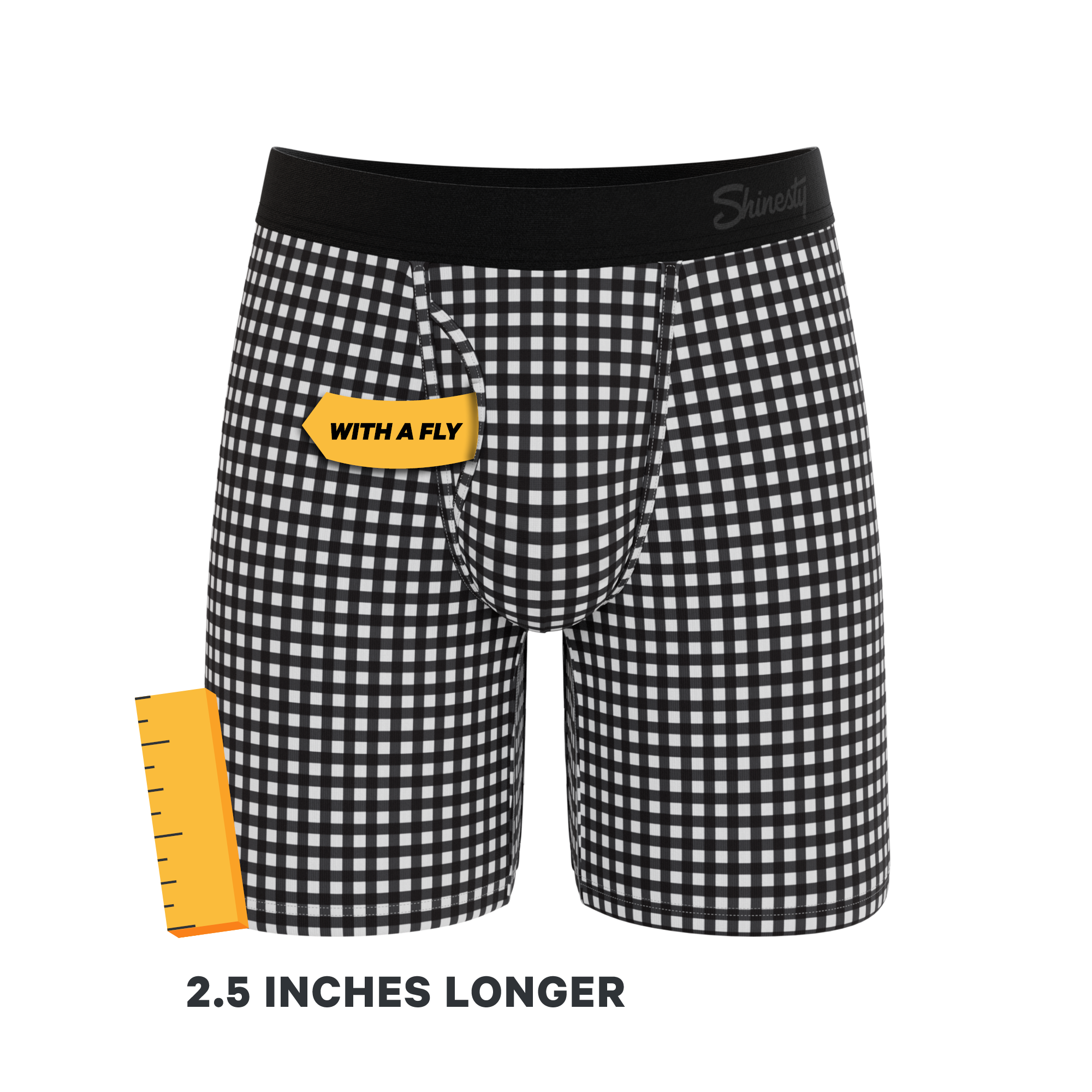 The Blackberry Bramble | Window Pane Ball Hammock® Boxer - Long Leg - Shinesty