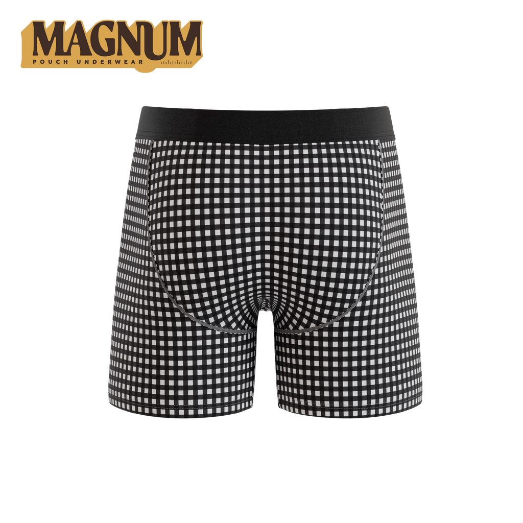 The Blackberry Bramble | Window Pane Ball Hammock® Magnum Big Pouch Underwear - Shinesty