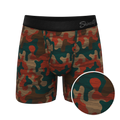 The Blend In | Earthy Camouflage Ball Hammock® Pouch Underwear With Fly - Shinesty