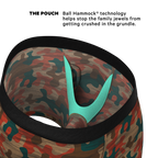 The Blend In | Earthy Camouflage Ball Hammock® Pouch Underwear With Fly - Shinesty