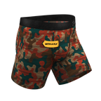 The Blend In | Earthy Camouflage Ball Hammock® Pouch Underwear With Fly - Shinesty