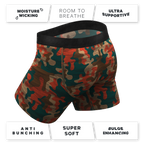 The Blend In | Earthy Camouflage Ball Hammock® Pouch Underwear - Shinesty