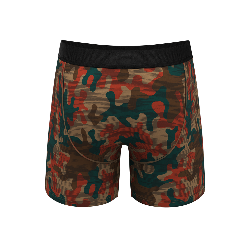 The Blend In | Earthy Camouflage Ball Hammock® Pouch Underwear - Shinesty