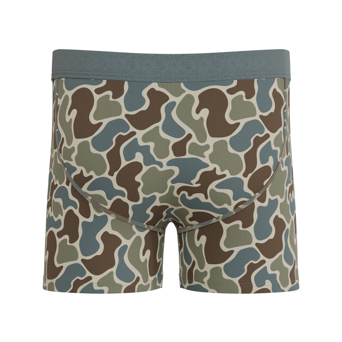 The Blender | Grey Duck Camo Youth Boxer Briefs - Shinesty