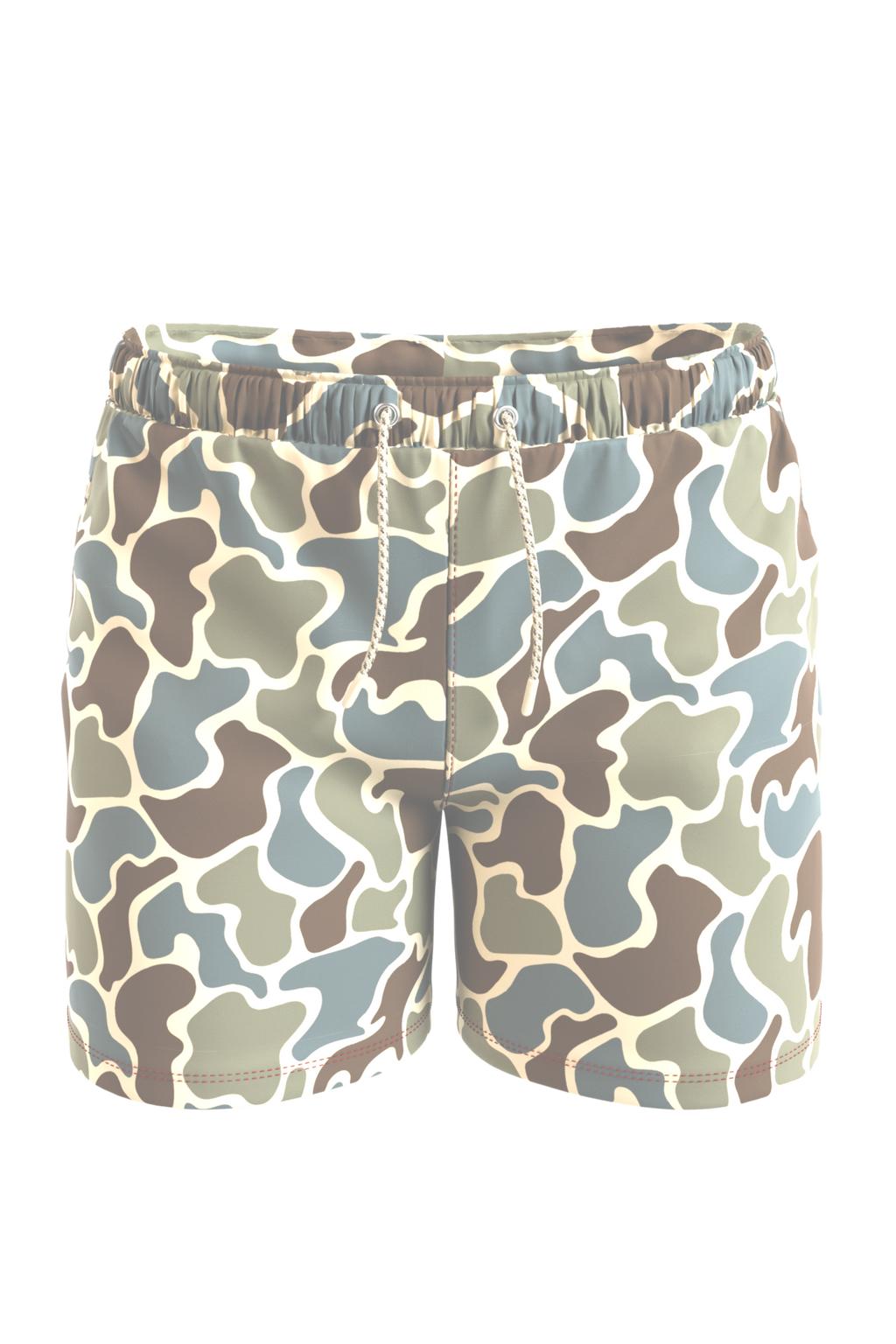 The Blender | Grey Duck Camo Ball Hammock® Pouch 5" Swim Trunks - Shinesty