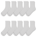 The Blizzard | Heel Hammock™ Quarter Crew Socks 10 Pack - Shinesty