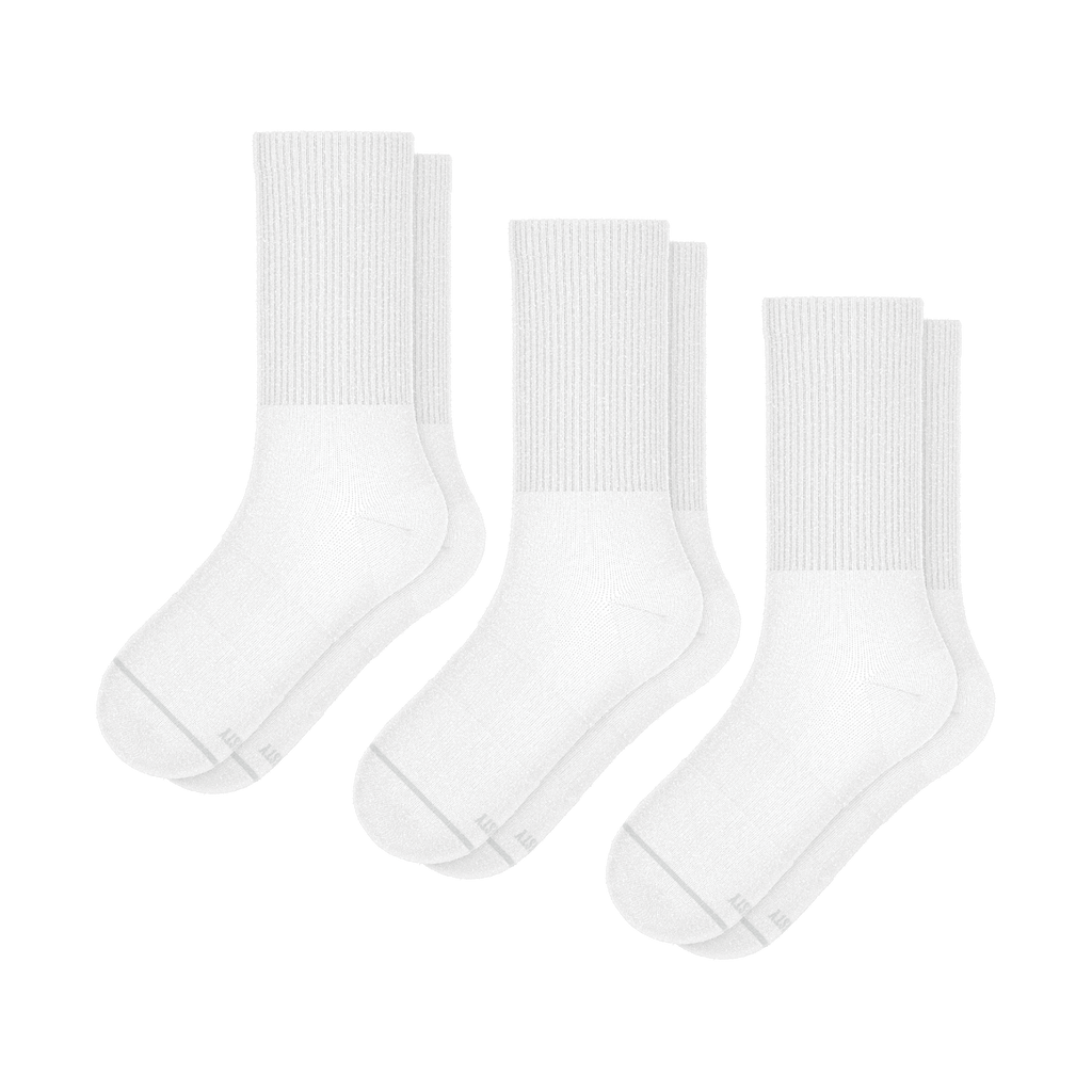 The Blizzard | Heel Hammock™ Crew Socks 3 Pack - Shinesty