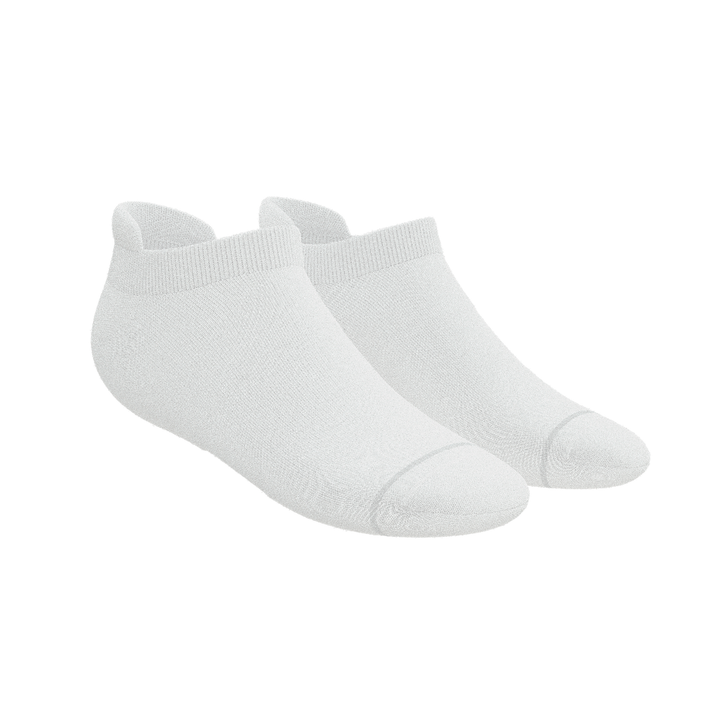 The Blizzard | Plain White Heel Hammock™ Ankle Socks - Shinesty