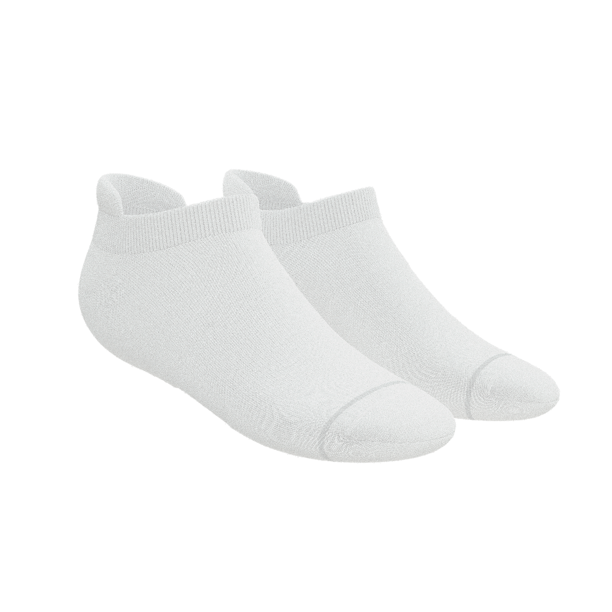 The Blizzard | Plain White Heel Hammock™ Ankle Socks - Shinesty