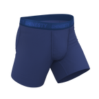 The Bloom Moon | Tonal Navy Ball Hammock® Pouch Underwear - Shinesty