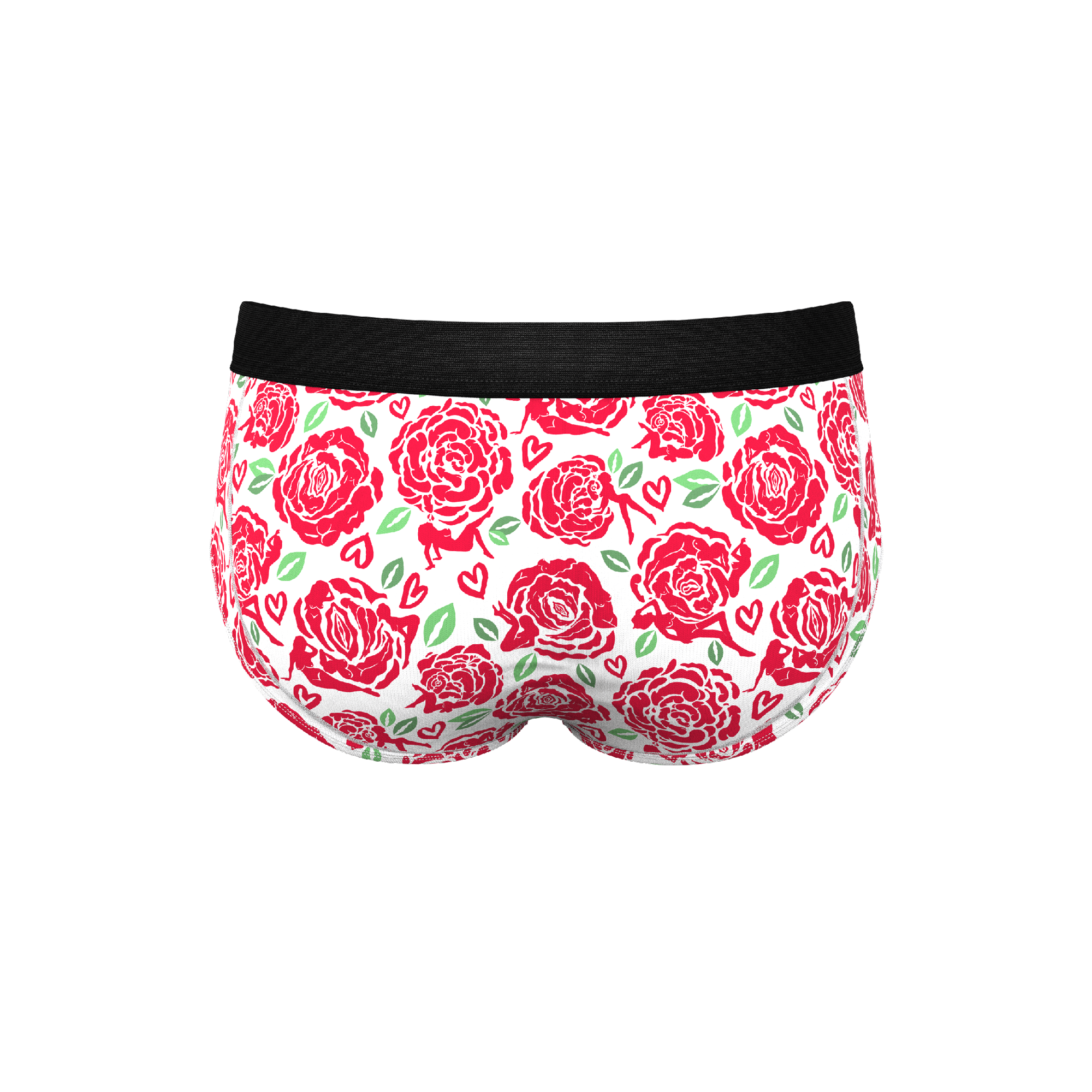 The Bloom With A View | Naughty Roses Ball Hammock® Pouch Underwear Briefs - Shinesty