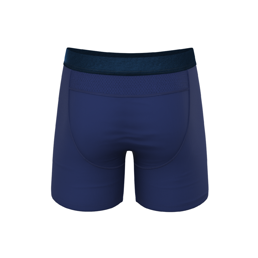 The Big Blue | Navy paradICE™ Cooling Ball Hammock® Underwear - Shinesty