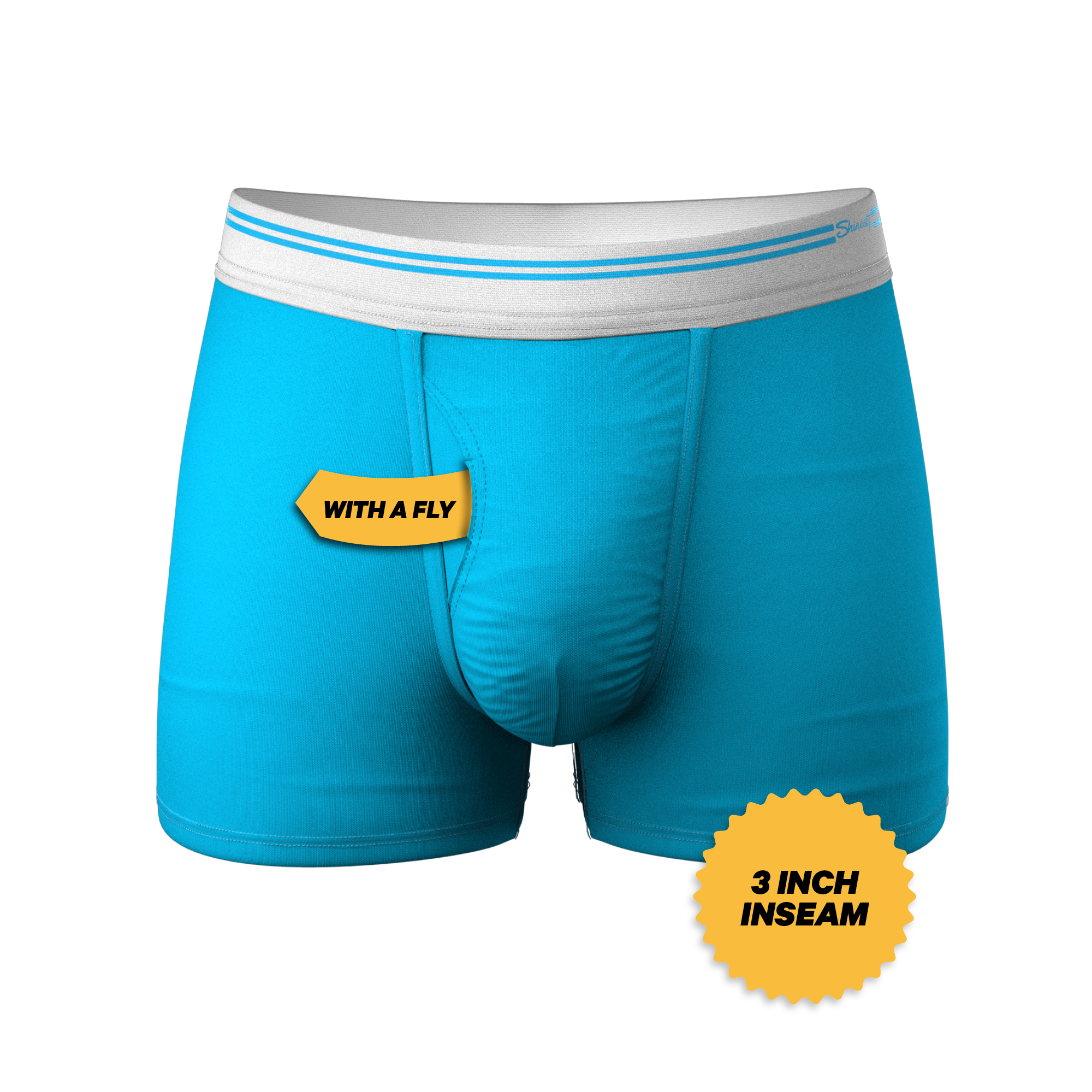 The Blue Raspberry | Light Blue Ball Hammock® Pouch Trunks Underwear - Shinesty