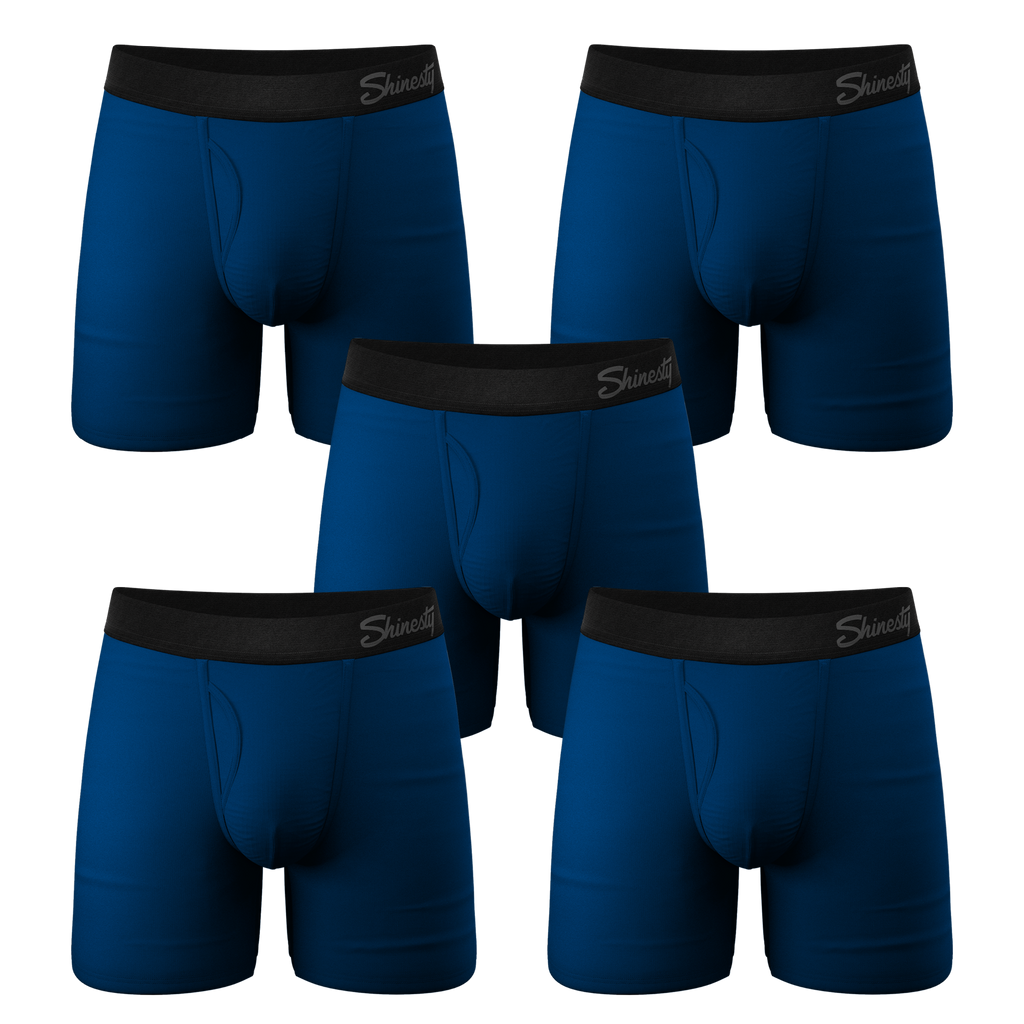 The Blue Man Group | Ball Hammock® Pouch Underwear With Fly 5 Pack - Shinesty