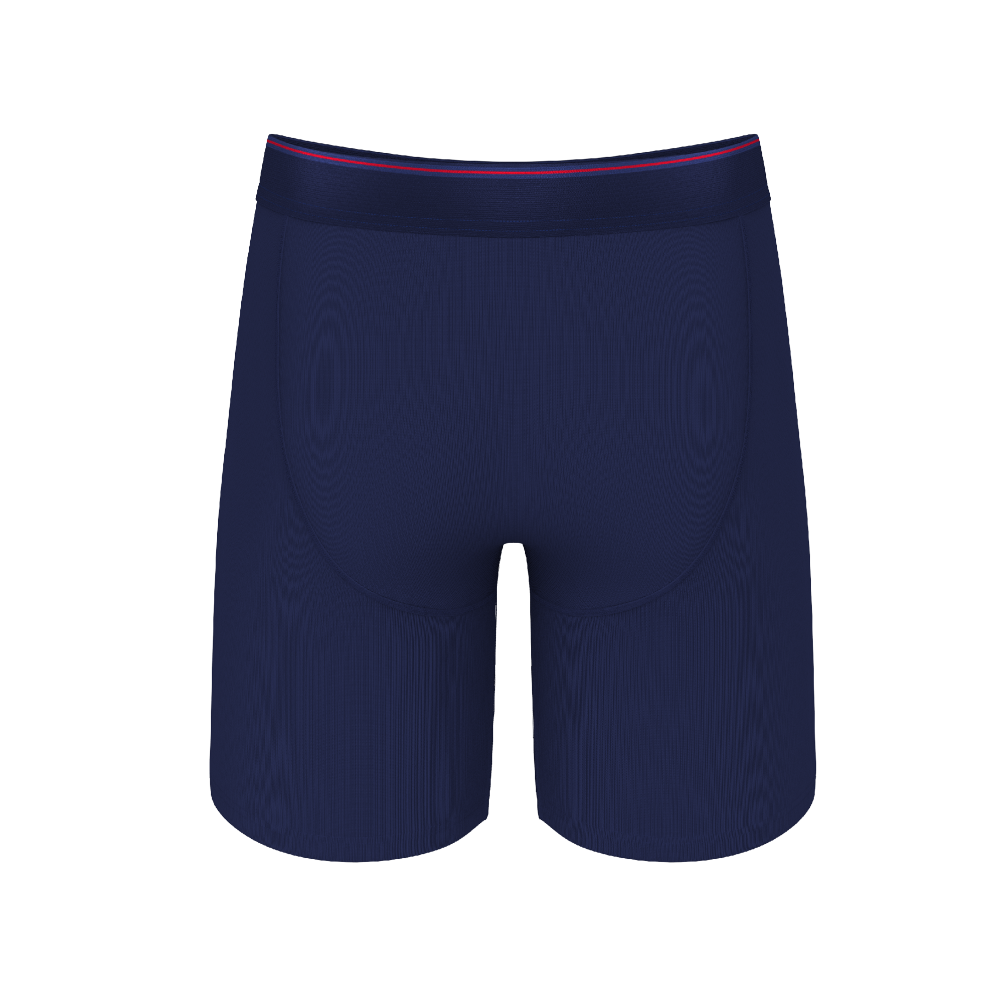 The Blueberry Pie | Red Tip Navy Ball Hammock® Boxer - Long Leg - Shinesty