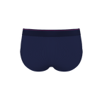 The Blueberry Pie | Red Tip Navy Ball Hammock® Pouch Underwear Briefs - Shinesty