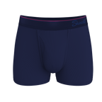 The Blueberry Pie | Red Tip Navy Ball Hammock® Pouch Trunks Underwear - Shinesty
