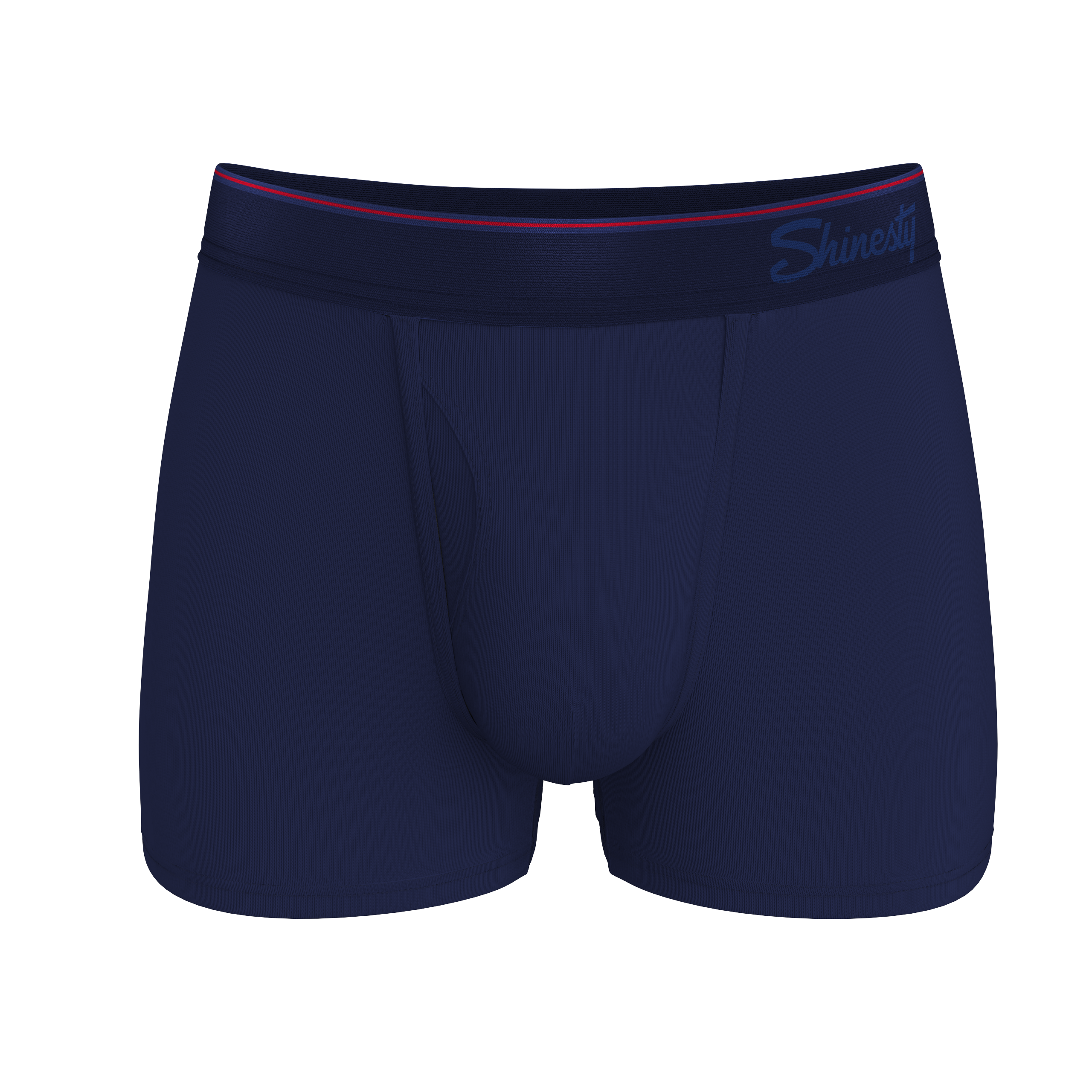 The Blueberry Pie | Red Tip Navy Ball Hammock® Pouch Trunks Underwear - Shinesty
