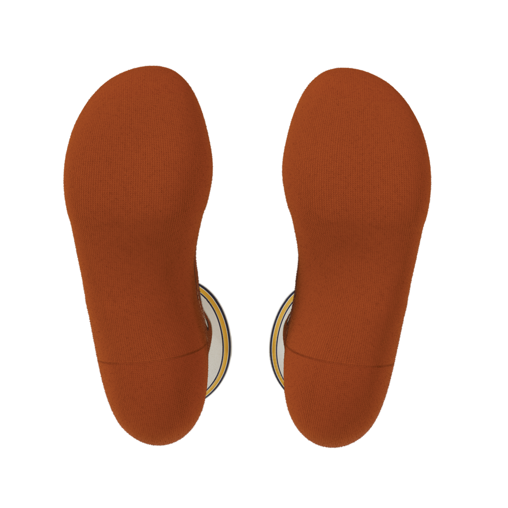 The Boat's Rockin' | Boat Shoe Heel Hammock™ Crew Socks - Shinesty