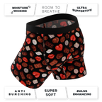 The Bonbons | Naughty Chocolate Ball Hammock® Pouch Underwear With Fly - Shinesty
