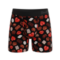The Bonbons | Naughty Chocolate Ball Hammock® Magnum Big Pouch Underwear - Shinesty