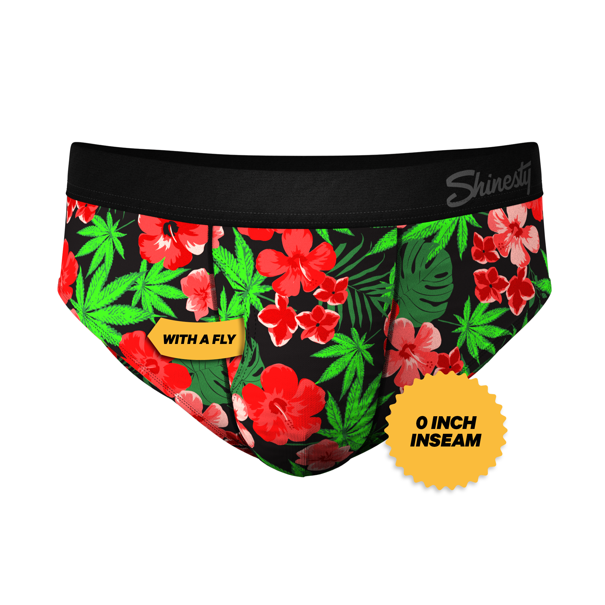 The Bongstera | Tropical Weed Ball Hammock® Pouch Underwear Briefs - Shinesty