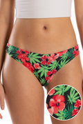 The Bongstera | Tropical Weed Modal Bikini Underwear - Shinesty