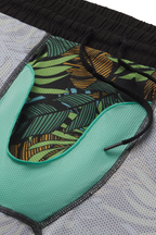 The Botanist | Tropical Leaves Ball Hammock® 9 Inch Athletic Shorts - Shinesty