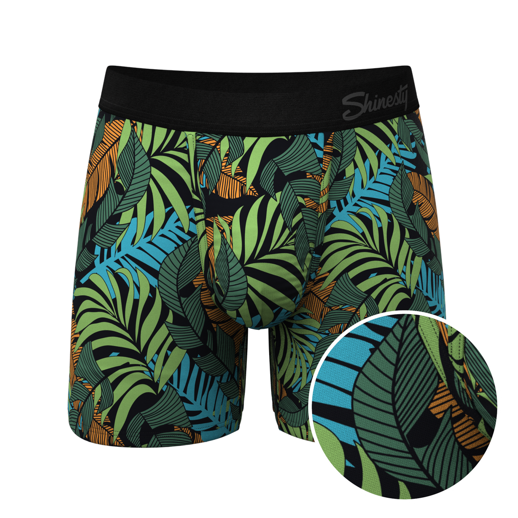 The Botanist | Tropical Leaves Ball Hammock® Pouch Underwear - Shinesty