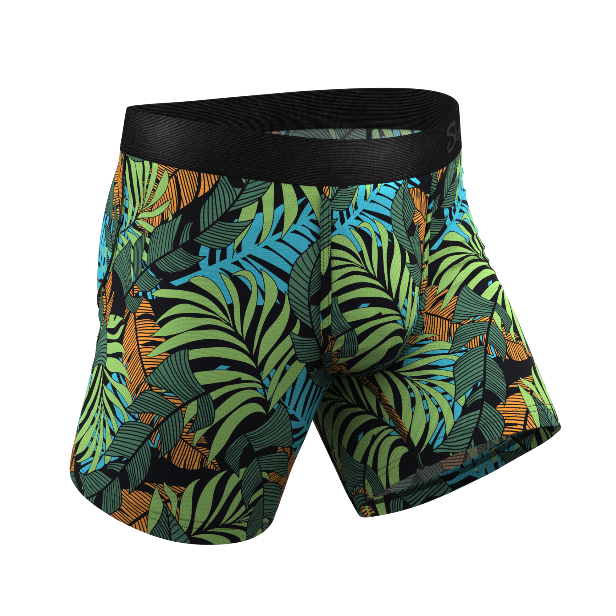 The Botanist | Tropical Leaves Ball Hammock® Pouch Underwear - Shinesty