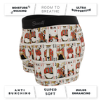 The Bottomless Blackjack | Vintage Playing Cards Ball Hammock® Pouch Trunks Underwear - Shinesty