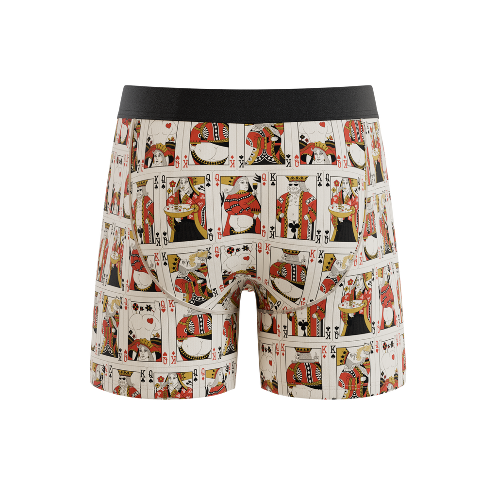 The Bottomless Blackjack | Vintage Playing Cards Ball Hammock® Pouch Underwear - Shinesty