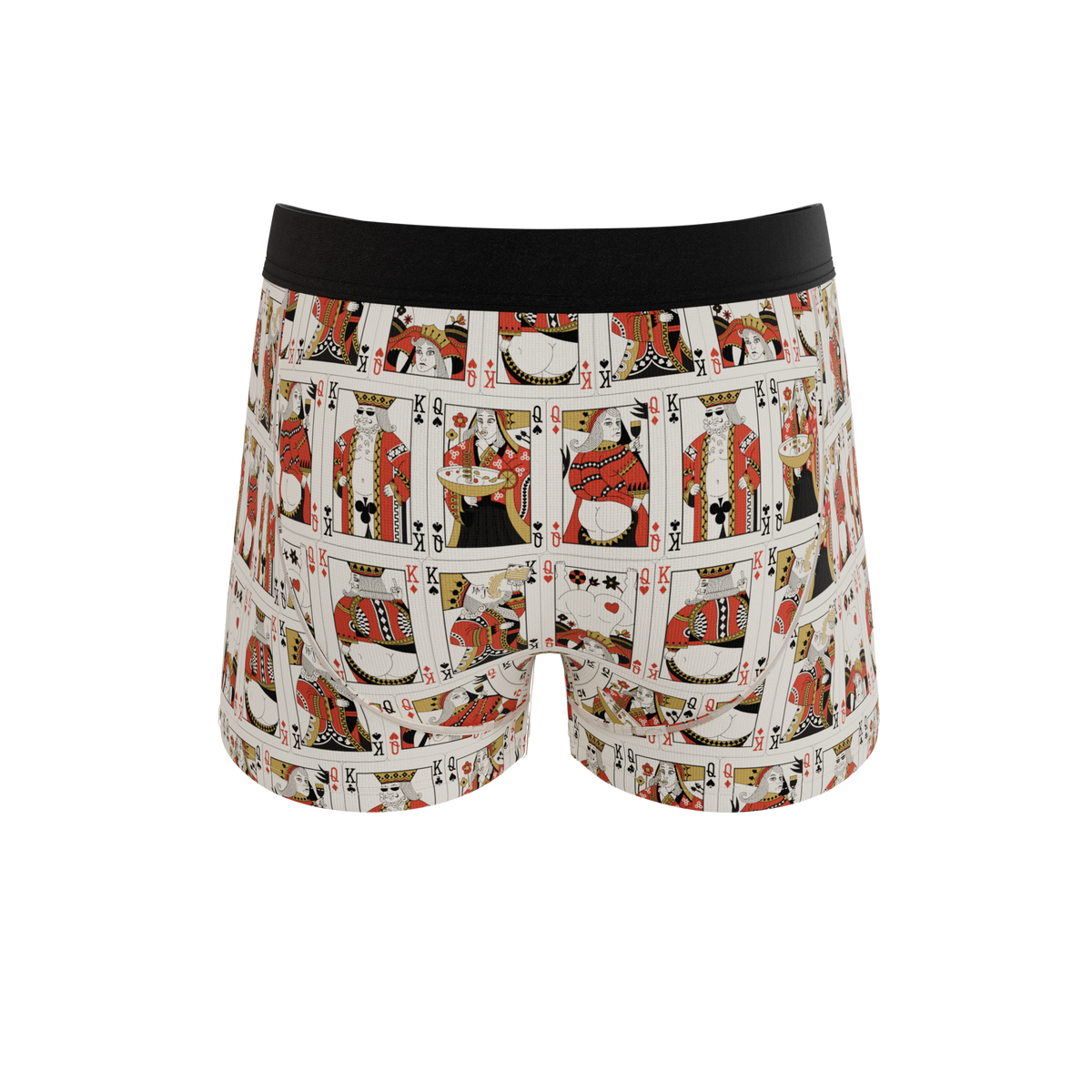 The Bottomless Blackjack | Vintage Playing Cards Ball Hammock® Pouch Trunks Underwear - Shinesty