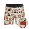 The Bottomless Blackjack | Vintage Playing Cards Ball Hammock® Pouch Underwear - Shinesty