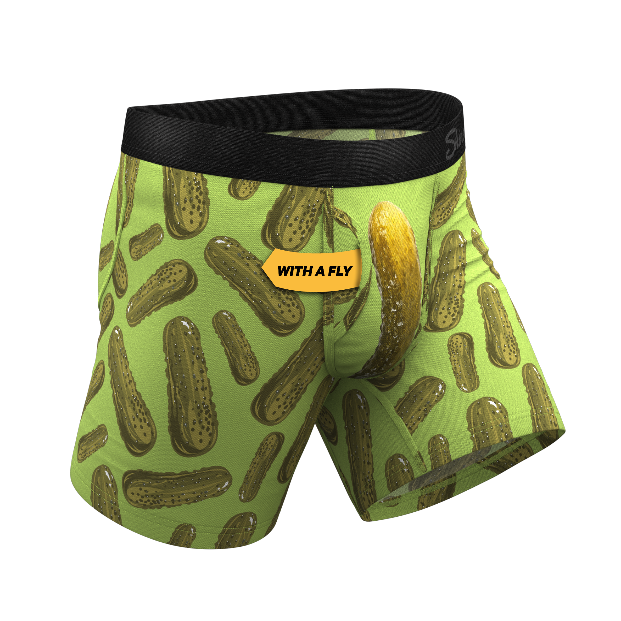 The Big Dill | Pickle Ball Hammock® Pouch Underwear With Fly - Shinesty