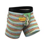 The Trout Of The Blue | Trout Skin Ball Hammock® Pouch Underwear With Fly - Shinesty