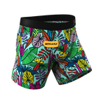 The Sex On The Beach | Tropical Ball Hammock® Pouch Underwear With Fly - Shinesty