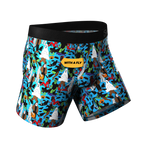 The Monster Smash | Halloween Ball Hammock® Boxers With Fly - Shinesty