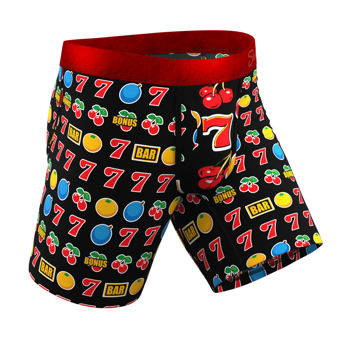 The Apex Jackpot | Slot Machine Ball Hammock® Boxer - Long Leg - Shinesty