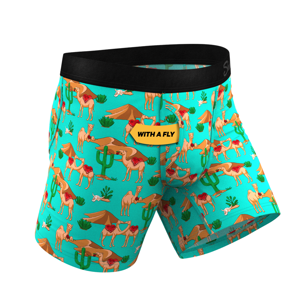 The Hump Day | Camels Ball Hammock® Pouch Underwear With Fly - Shinesty
