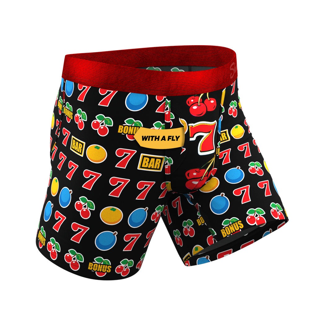 The Apex Jackpot | Slot Machine Ball Hammock® Pouch Underwear With Fly - Shinesty