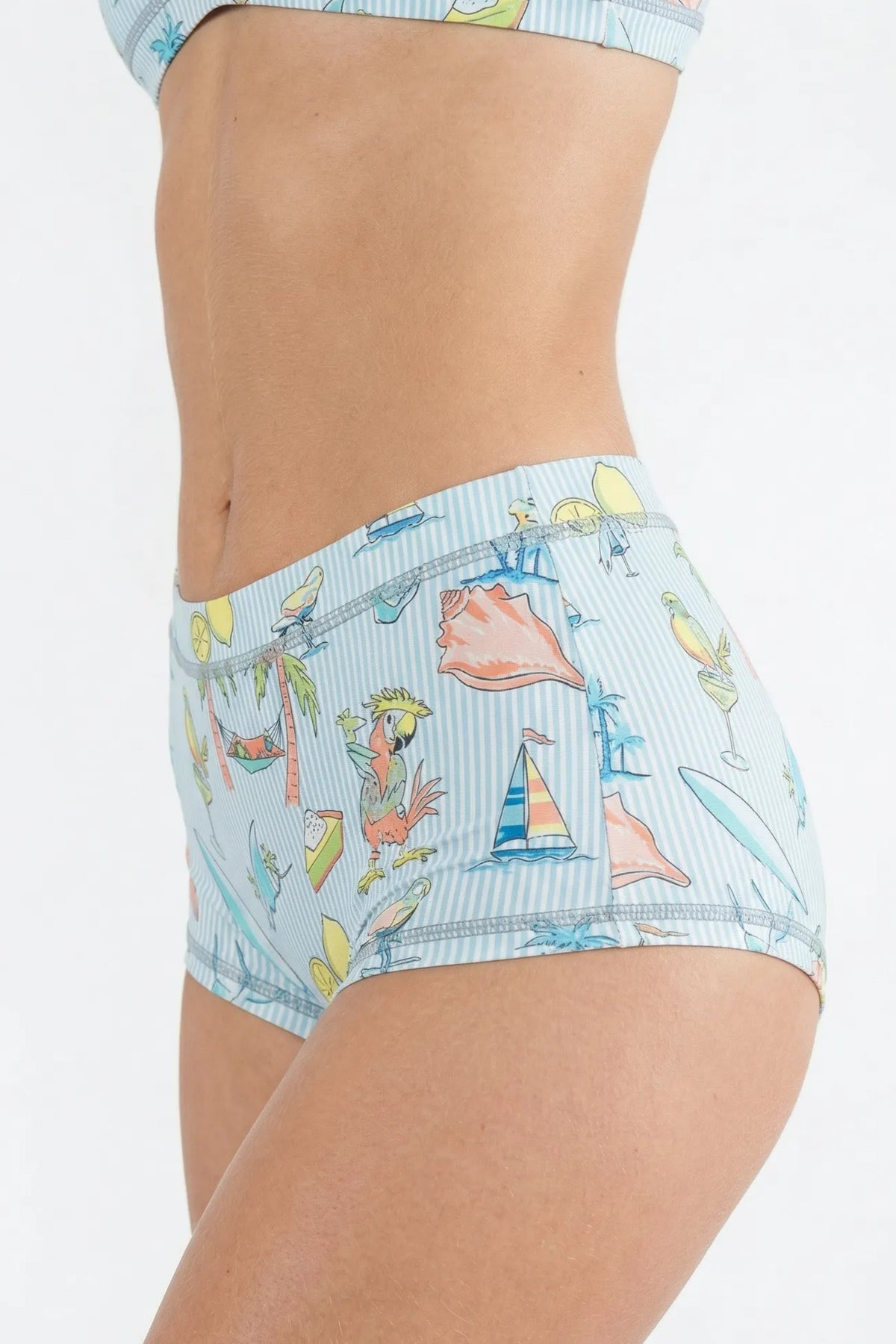 The Boat Drinks | Shinesty x Margaritaville® Modal Boyshort Underwear - Shinesty