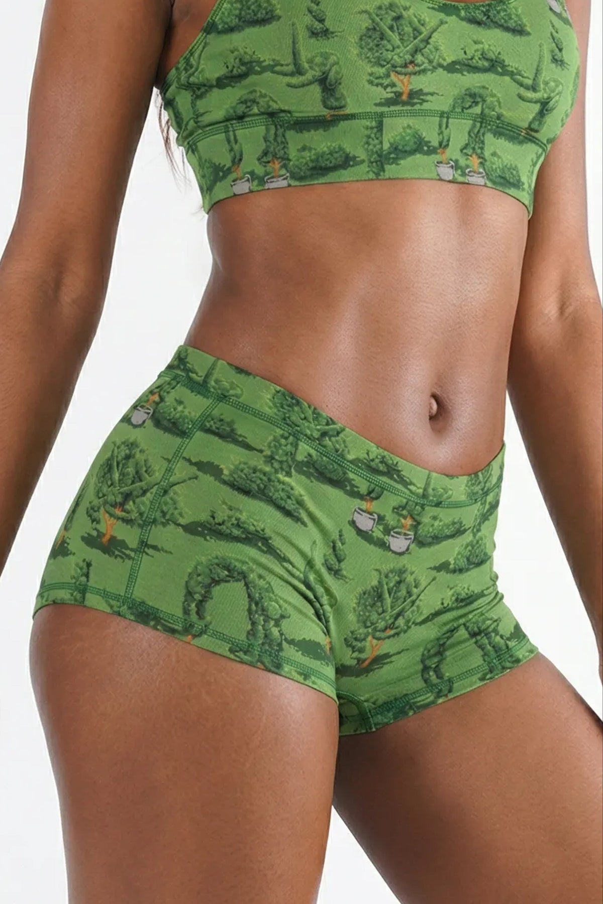 The Full Bush Bush Club | Naughty Landscaping Modal Boyshort Underwear - Shinesty